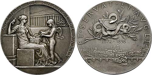 Paris - AR-Medaille (59,97g), ... 