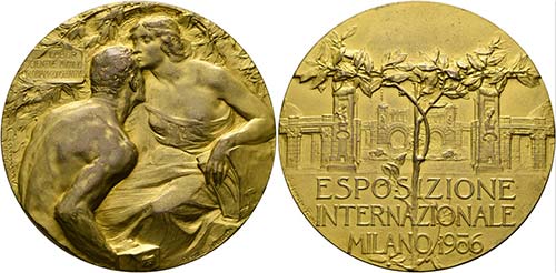 ITALIEN - Mailand - AE-Medaille ... 