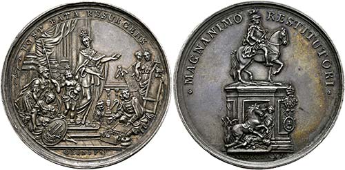 Josef I. 1750-1777 - AR-Medaille ... 