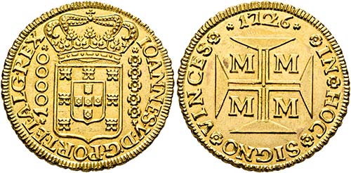 Joao V. 1706-1750 - 10000 Reis ... 