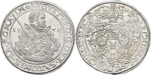 August 1553-1586 - Taler 1570 ... 