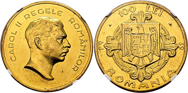 Karl I. 1866-1914 - 100 Lei 1939, ... 