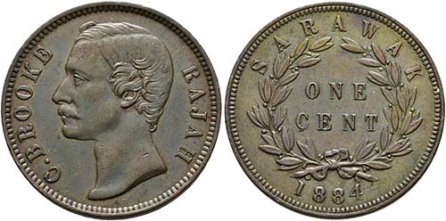 MALAYSIA - Sarawak - Cent 1884  - ... 