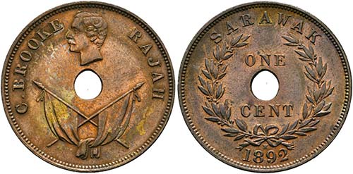MALAYSIA - Sarawak - Cent 1892 H  ... 