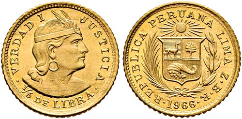 PERU - Republik seit 1821 - 1/5 ... 