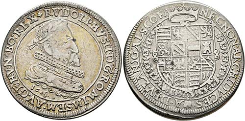 RDR - Rudolf II. 1576-1612 - Taler ... 