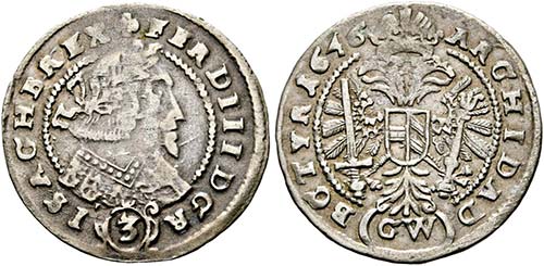 RDR - Ferdinand III. 1637-1657 - 3 ... 