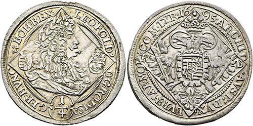 RDR - Leopold I. 1657-1705 - 1/4 ... 