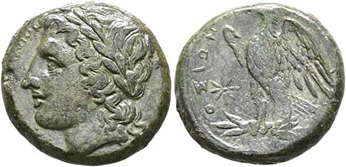 SICILIA - Syrakus - Bronze (10,39 ... 