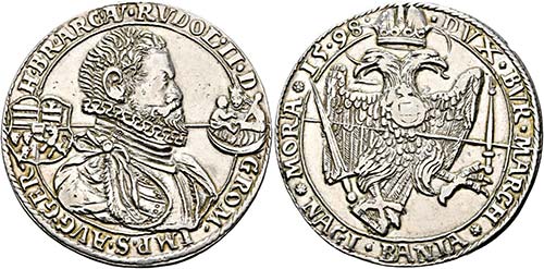 Rudolf II. 1576-1612 - Taler 1598 ... 