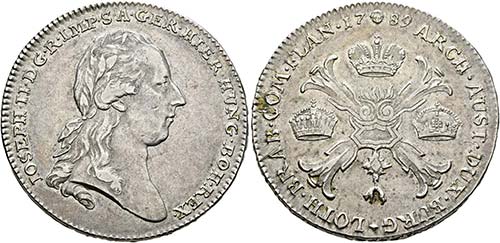 Josef II. 1765-1790 - Kronentaler ... 