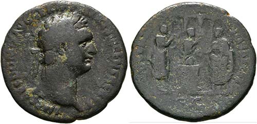 Domitianus (81-96) - As (8,91g) ... 