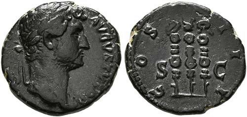 Hadrianus (117-138) - Quadrans ... 