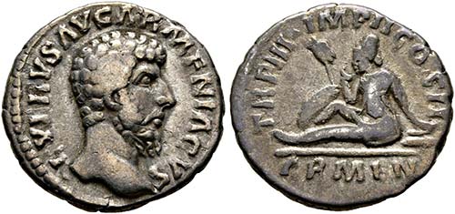Lucius Verus (161-169) - Denarius ... 