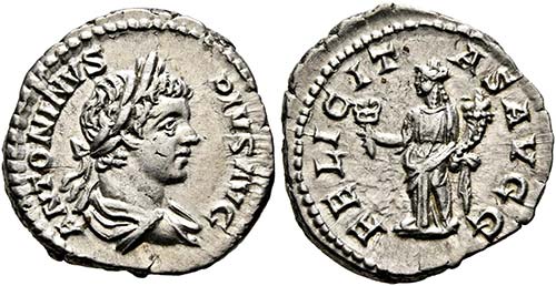 Caracalla (198/211-217) - Denarius ... 