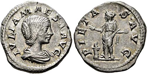 Iulia Maesa (218-224) - Denarius ... 