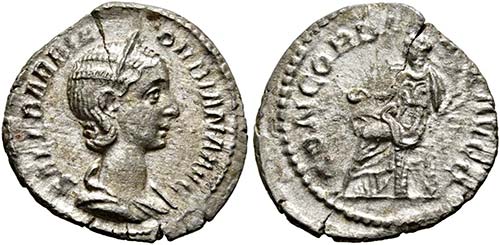 Orbiana (225-227) - Denarius ... 
