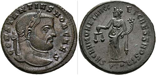 Constantius I. Chlorus (305-306) - ... 