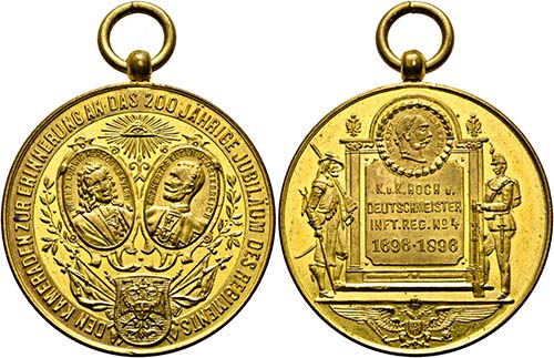 Eugen 1873-1954 - AE- Medaille ... 