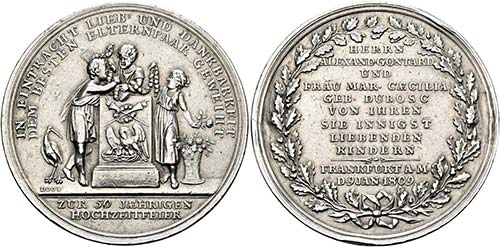Frankfurt - AR-Medaille (27,6g), ... 
