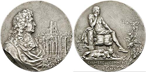Reims - AR-Medaille (23,64g), ... 