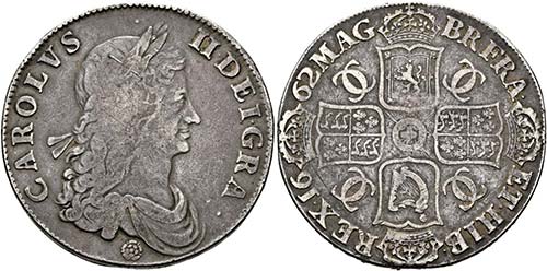 Karl II. 1660-1685 - Crown 1662 ... 