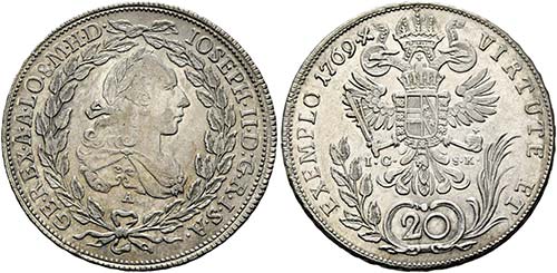 Josef II. 1765-1790 - 20 Kreuzer ... 