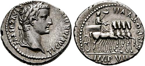Tiberius (14-37) - Denarius (3,82 ... 