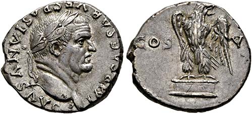 Vespasianus (69-79) - Denarius ... 