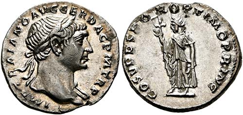 Traianus (98-117) - Denarius (3,14 ... 