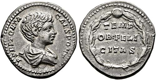 Geta (209-211) - als Caesar ... 