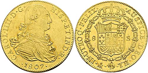 MEXIKO - Karl IV. 1788-1808 - 8 ... 