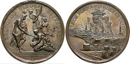 Leopold I. 1657-1705 - AE-Medaille ... 