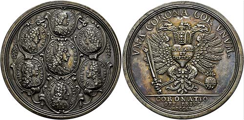 Karl VI. 1711-1740 - AR-Medaille ... 