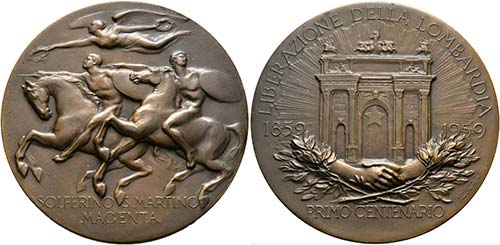 ITALIEN - Mailand - AE-Medaille ... 