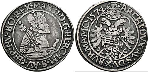 Maximilian II. 1564-1576 - 1/4 ... 