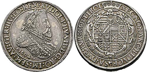 Rudolf II. 1576-1612 - Doppeltaler ... 