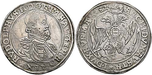 Rudolf II. 1576-1612 - Taler 1582 ... 