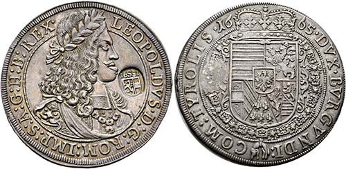 Leopold I. 1657-1705 - Taler 1665 ... 