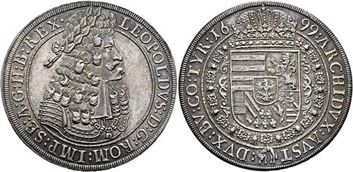 Leopold I. 1657-1705 - Taler 1699 ... 