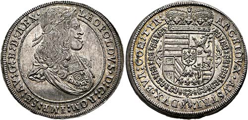 Leopold I. 1657-1705 - 1/2 Taler ... 