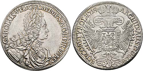 Karl VI. 1711-1740 - Taler 1719 ... 