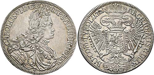 Karl VI. 1711-1740 - Taler 1721 ... 
