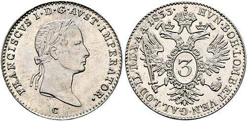 Franz I. (1792)-1806-1835 - 3 ... 