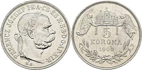 Franz Joseph 1848-1916 - 5 Korona ... 