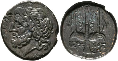 Hieron II. (275/270-215) - Bronze ... 
