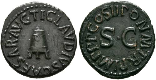 Claudius (41-54) - Quadrans (2,51 ... 