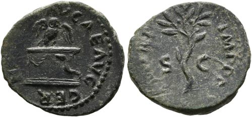 Nero (54-68) - Quadrans (2,55 g), ... 