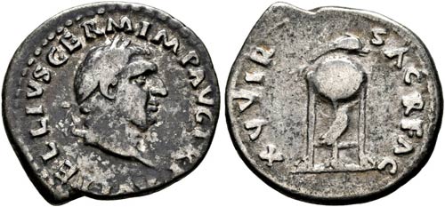 Vitellius (69) - Denarius (3,14 ... 