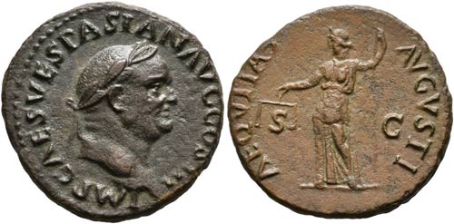 Vespasianus (69-79) - As (10,39 ... 